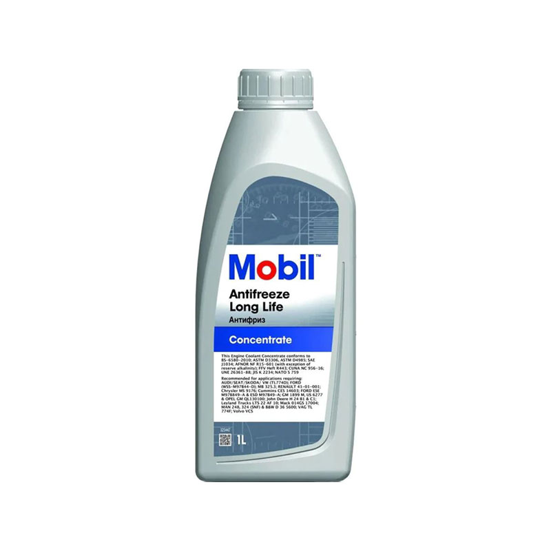 MOBIL ANTIFREEZE LONG LIFE CONC, 12X1L 