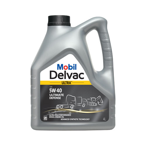 MOBIL DELVAC ULTRA 5W-40 ULTIMATE DEFENSE, 4X4L 
