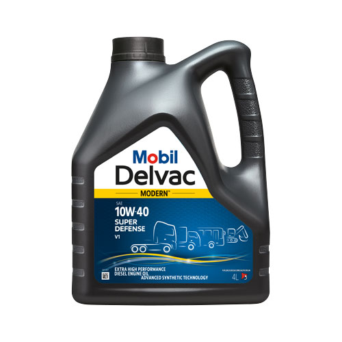 MOBIL DELVAC MODERN 10W-40 SUPER DEFENSE V1, 4X4L 